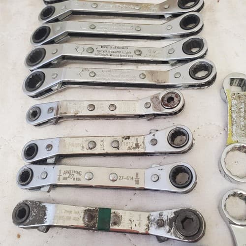 Lot of Assorted Various Offset Ratchet Box-End Wrench LOT 245 - Thumbnail 4