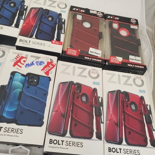 Lot of 16 Zizo Bolt Static EDG Phone Case Lot Mixed Models - Thumbnail 6