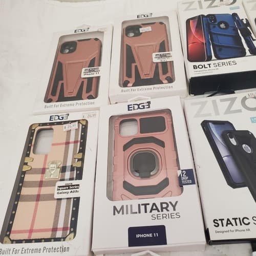 Lot of 16 Zizo Bolt Static EDG Phone Case Lot Mixed Models - Thumbnail 8