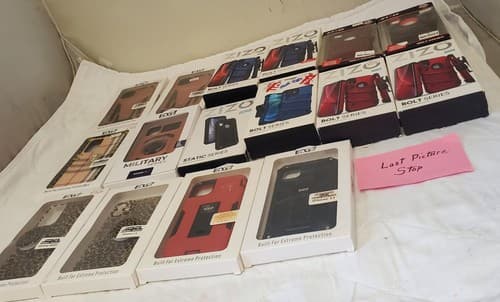 Lot of 16 Zizo Bolt Static EDG Phone Case Lot Mixed Models - Thumbnail 14