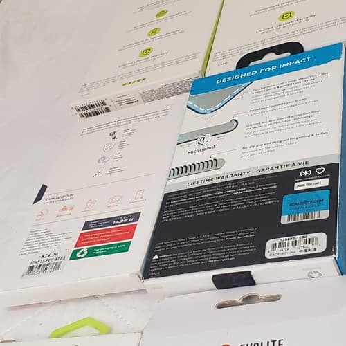 Lot of 14 Assorted Styles Smartphone Case Mixed Brands for iPhone Samsung Pixel - Thumbnail 2