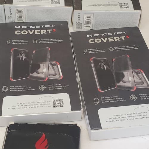 Lot of 14 Assorted Styles Smartphone Case Mixed Brands for iPhone Samsung Pixel - Thumbnail 4