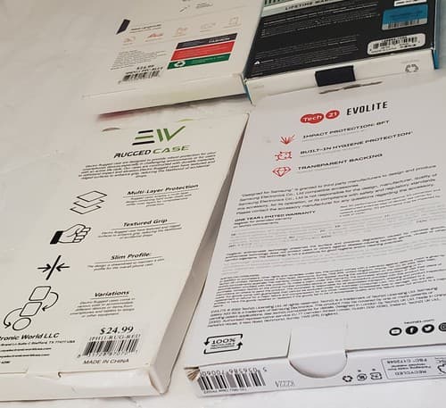 Lot of 14 Assorted Styles Smartphone Case Mixed Brands for iPhone Samsung Pixel - Thumbnail 6