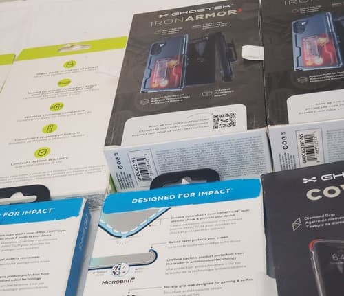 Lot of 14 Assorted Styles Smartphone Case Mixed Brands for iPhone Samsung Pixel - Thumbnail 19