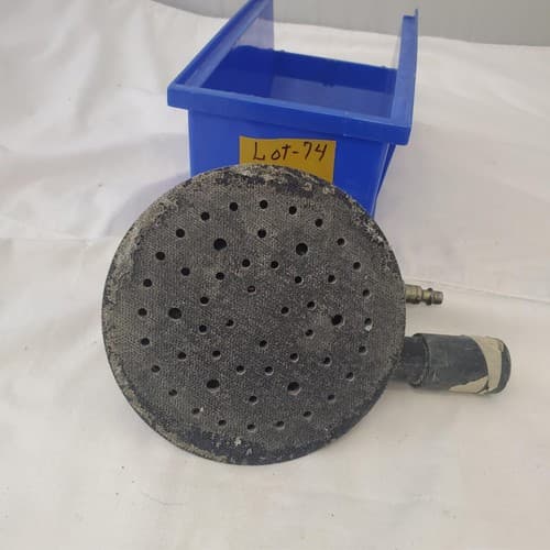 Clayton Pneumatic Jitterbug Random Orbit Air Palm Sander LOT-74 - Thumbnail 7