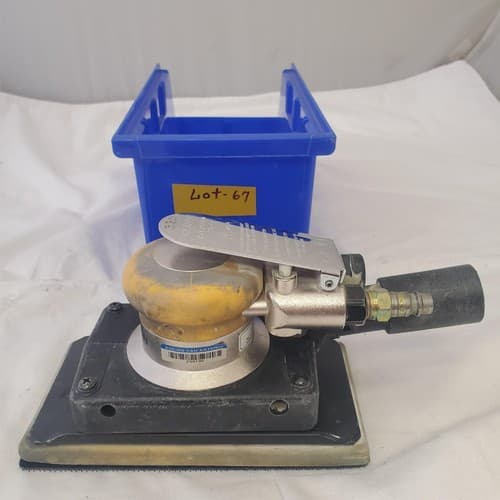 Clayton Pneumatic Jitterbug Random Orbit Air Palm Sander LOT-67 - Thumbnail 4