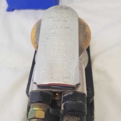 Clayton Pneumatic Jitterbug Random Orbit Air Palm Sander LOT-67 - Thumbnail 7