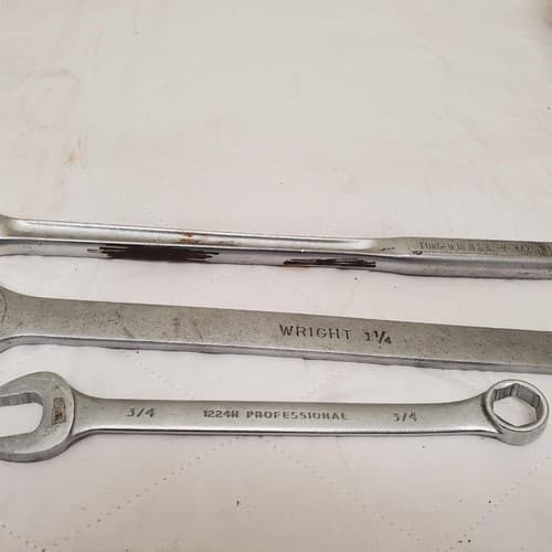 Lot of 3 Assorted Combination Wrench & Drive Flex Head Breaker Bar LOT-606 - Thumbnail 5