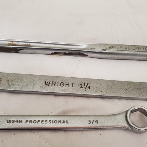 Lot of 3 Assorted Combination Wrench & Drive Flex Head Breaker Bar LOT-606 - Thumbnail 7