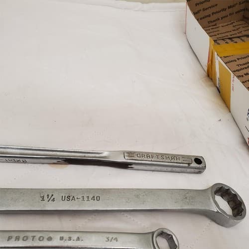 Lot of 3 Assorted Combination Wrench & Drive Flex Head Breaker Bar LOT-606 - Thumbnail 13