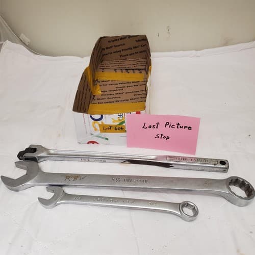 Lot of 3 Assorted Combination Wrench & Drive Flex Head Breaker Bar LOT-606 - Thumbnail 16