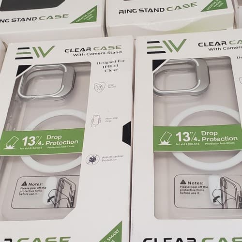 Lot15 EV Clear & Ring Stand Smartphone Cases Assorted Designs for iPhone/Android - Thumbnail 6