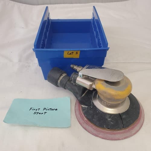 Clayton Pneumatic Jitterbug Random Orbit Air Palm Sander LOT-1 - Image 1