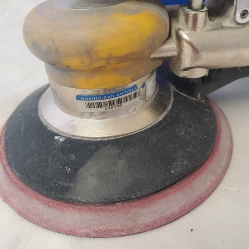 Clayton Pneumatic Jitterbug Random Orbit Air Palm Sander LOT-1 - Thumbnail 3