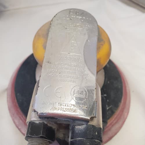 Clayton Pneumatic Jitterbug Random Orbit Air Palm Sander LOT-1 - Thumbnail 4