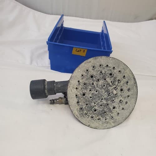 Clayton Pneumatic Jitterbug Random Orbit Air Palm Sander LOT-1 - Thumbnail 6