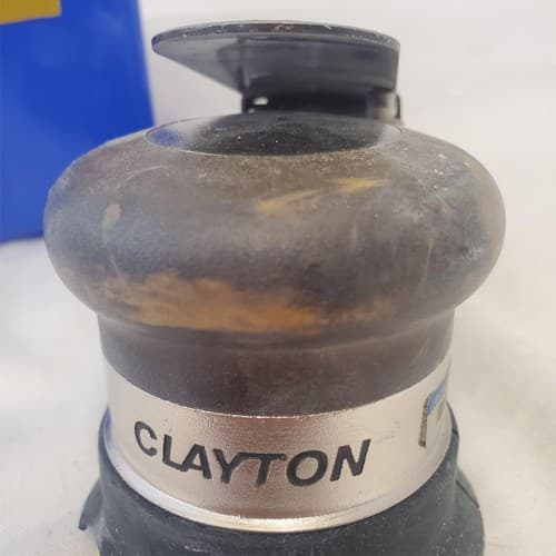 Clayton Pneumatic Jitterbug Random Orbit Air Palm Sander LOT-69 - Thumbnail 3