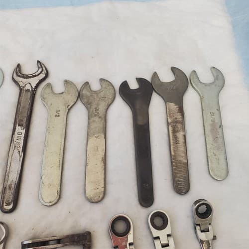 Lot of 20 Assorted Various Size Wrenches Tools LOT 356 - Thumbnail 5