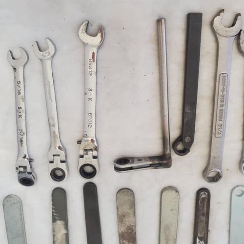Lot of 20 Assorted Various Size Wrenches Tools LOT 356 - Thumbnail 10