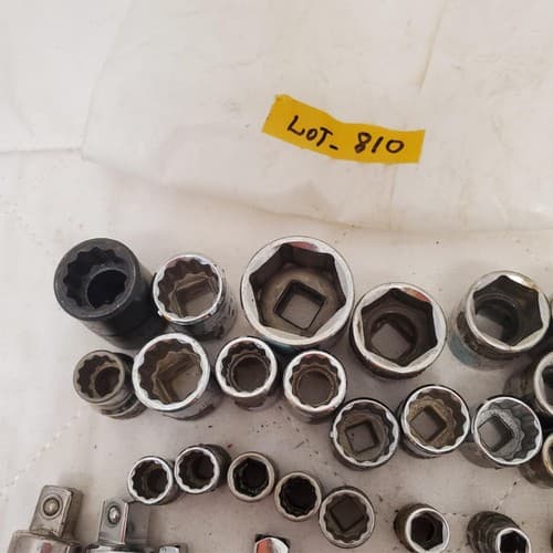 Lot of Assorted Proto Extension Socket Drive & Deep Socket Tools LOT-810 - Thumbnail 4