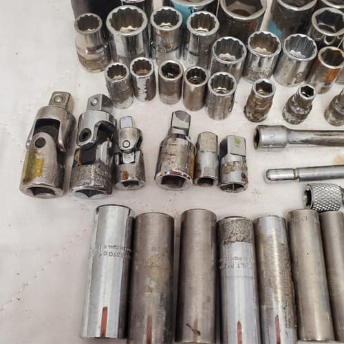 Lot of Assorted Proto Extension Socket Drive & Deep Socket Tools LOT-810 - Thumbnail 7