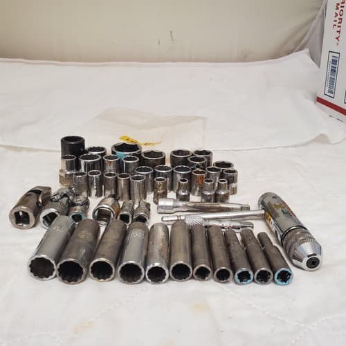 Lot of Assorted Proto Extension Socket Drive & Deep Socket Tools LOT-810 - Thumbnail 9