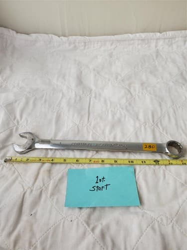 PROTO Anti Slip 1-1 No.1232-T500 Combination Wrench LOT 280 - Image 1