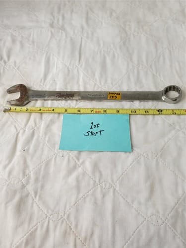 Snap-on 1" 0EX32B Point Combination Wrench LOT 295 - Image 1