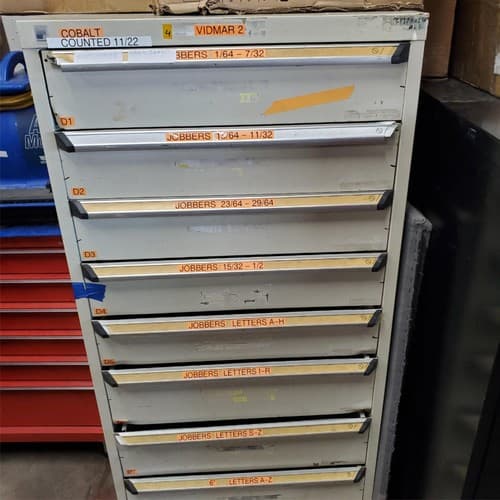 STANLEY VIDMAR 8 Drawer Tool Box Cabinet (3) - Thumbnail 2