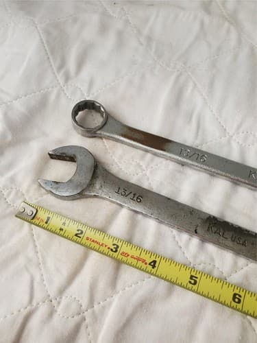 Set of 2 KAL USA Double-Ended Ring Wrench & Combination Wrench Tool LOT 300 - Thumbnail 4