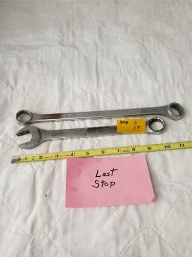Set of 2 KAL USA Double-Ended Ring Wrench & Combination Wrench Tool LOT 300 - Thumbnail 6