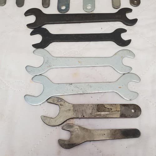 Lot of 13 Assorted Open End Spanner Wrenches Set LOT-805 - Thumbnail 6