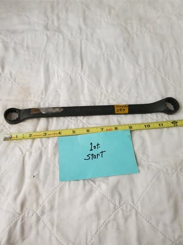 Snap-On Black 3/16 - 7/8 GXB2628A Double-Ended Ring Wrench Tool LOT 297 - Image 1