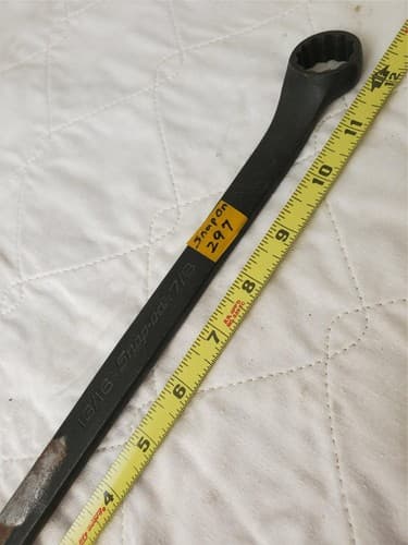 Snap-On Black 3/16 - 7/8 GXB2628A Double-Ended Ring Wrench Tool LOT 297 - Thumbnail 3