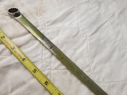 Snap-On 9/16 - 5/8 XDES1820A Double-Ended Ring Wrench Tool LOT 296 - Thumbnail 4