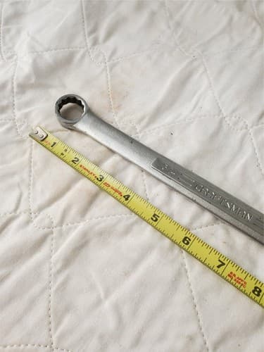 CRAFTSMAN 3/4 - 7/8 V43928 Double-Ended Ring Wrench Tool LOT 298 - Thumbnail 2