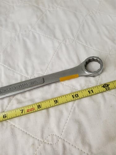 CRAFTSMAN 3/4 - 7/8 V43928 Double-Ended Ring Wrench Tool LOT 298 - Thumbnail 5