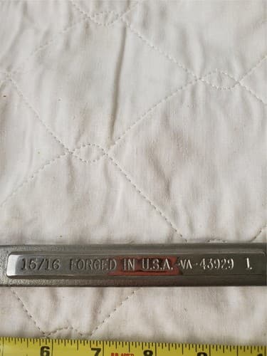 CRAFTSMAN 15/16 RBW FLT05 Double-Ended Ring Auto Repair Wrench Tool LOT 274 - Thumbnail 4