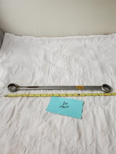 PROTO 1 1/8 - 1 1/16 No.1150 Double-Ended Ring Wrench Tool LOT 276 - Image 1