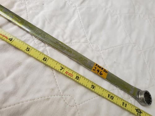 Snap-On 9/16 - 5/8 XDES1820A Double-Ended Ring Wrench Tool LOT 296 - Thumbnail 3