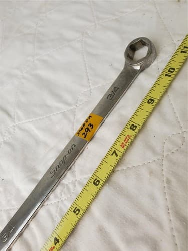 Snap-on 3/4 OSH24B Point Combination Wrench LOT 293 - Thumbnail 3