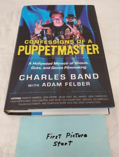 Confessions of A Puppet Master by Charles Band with Adam Felber Book - Image 1
