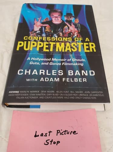 Confessions of A Puppet Master by Charles Band with Adam Felber Book - Thumbnail 6