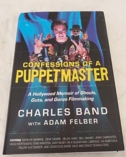 Confessions of A Puppet Master by Charles Band with Adam Felber Book - Thumbnail 2