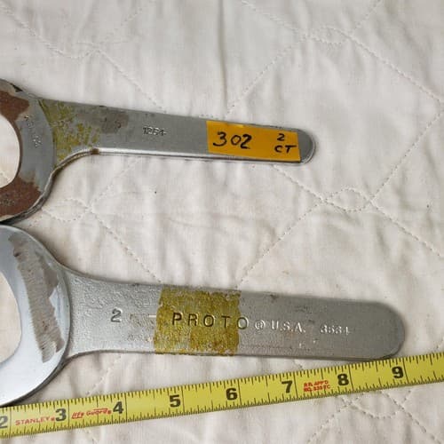 Set of 2 PROTO 3564 Service Wrench Tool LOT 302 - Thumbnail 3