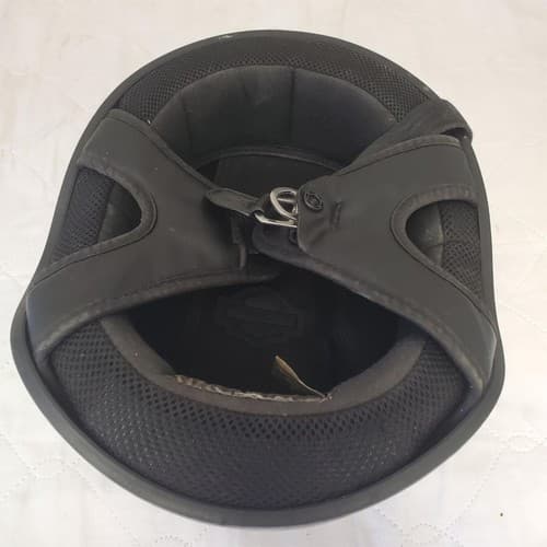 Harley Davidson Motor Cycles black Helmet Large - Thumbnail 5