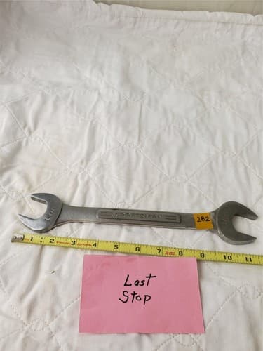 CRAFTSMAN 1 1/8 - 1 1/16 VV44586 Double-Ended Open Wrench Tool LOT 282 - Thumbnail 6