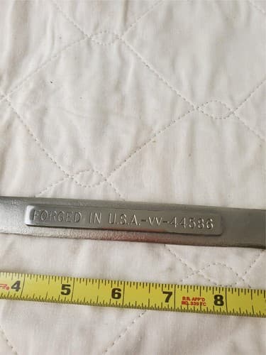 CRAFTSMAN 1 1/8 - 1 1/16 VV44586 Double-Ended Open Wrench Tool LOT 282 - Thumbnail 5