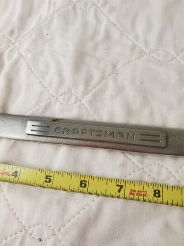 CRAFTSMAN 1 1/8 - 1 1/16 VV44586 Double-Ended Open Wrench Tool LOT 282 - Thumbnail 3