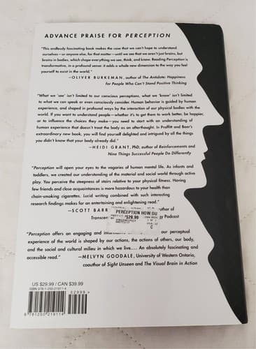 Perception: How Our Bodies Shape Our Minds By Dennis Proffitt & Drake Baer - Thumbnail 3